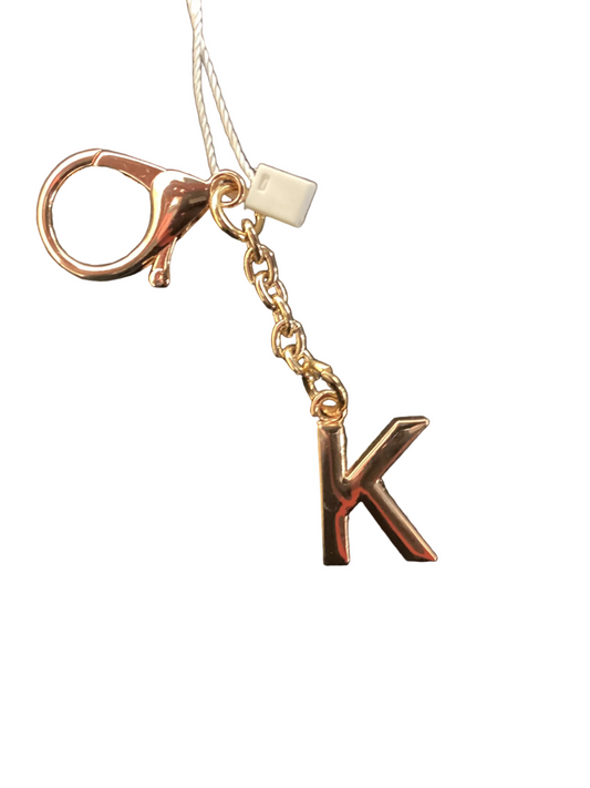BCLTR-MTL Jen and Co Gold Tone Bag Charms Letter 0
