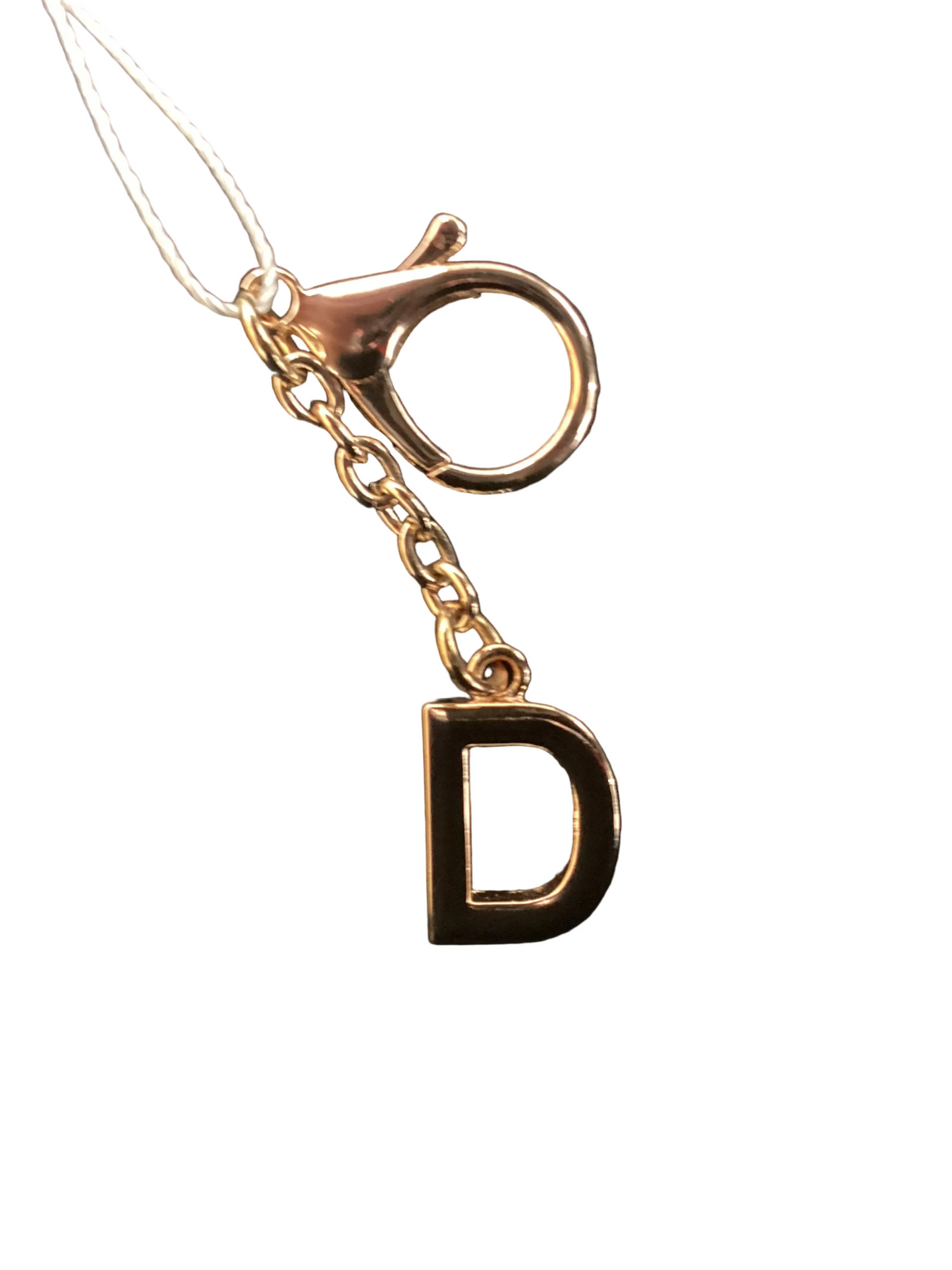BCLTR-MTL Jen and Co Gold Tone Bag Charms Letter 0