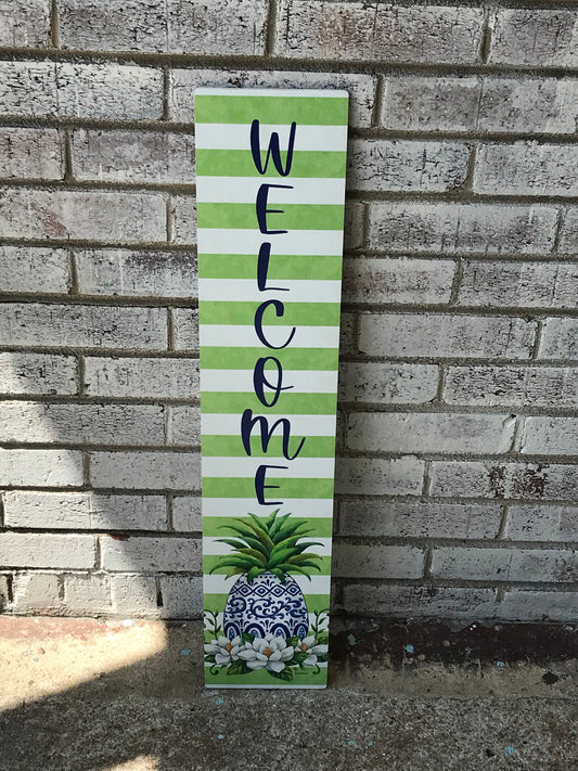 4570YE Custom Decor Yard Expressions Pineapple Magnolia
