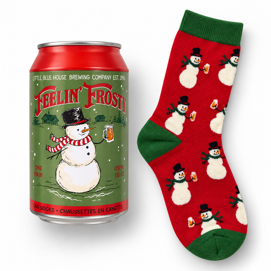 BC1FFRT001 Feeling Frosty Beer Can Socks 0