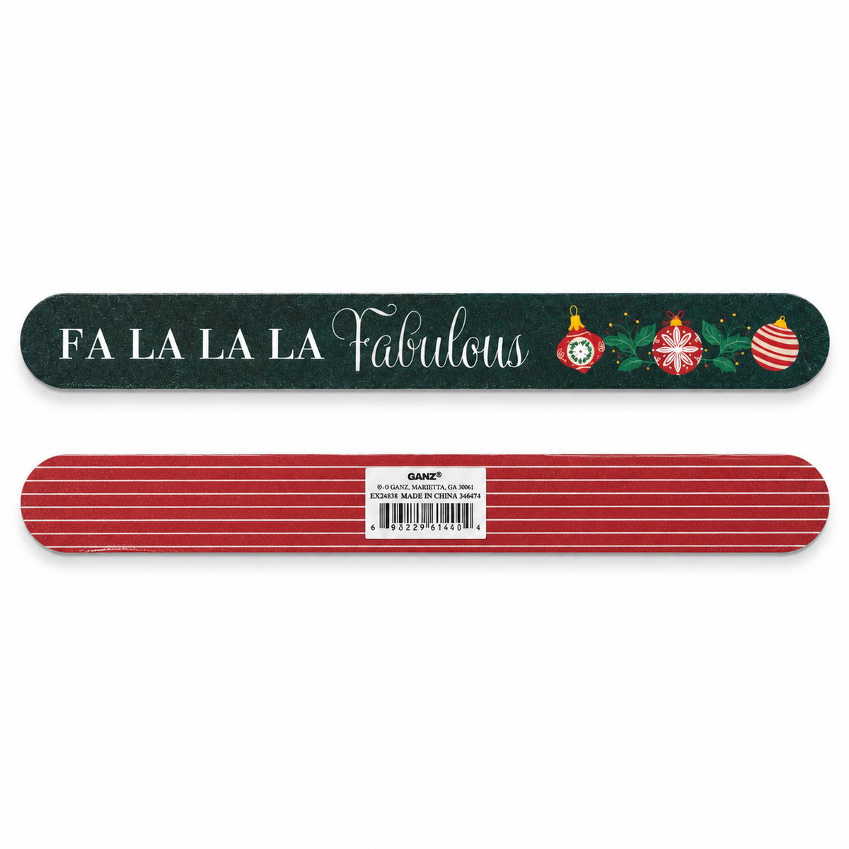 EX24853 Ganz Merry & Manicured "Tis the season to sparkle Nail Files 0