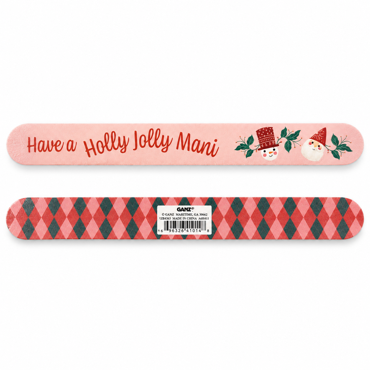 EX24853 Ganz Merry & Manicured "Tis the season to sparkle Nail Files 0