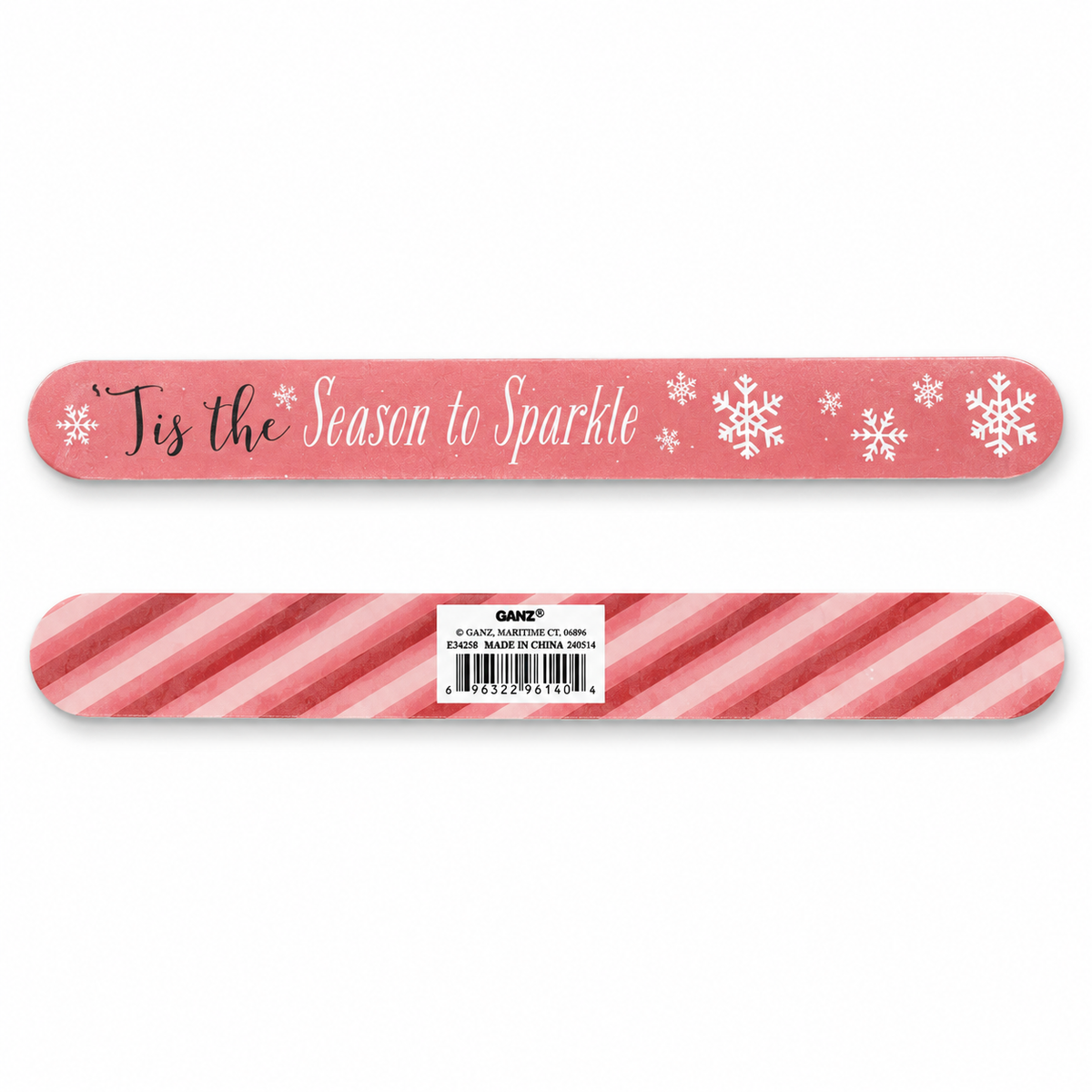 EX24853 Ganz Merry & Manicured "Tis the season to sparkle Nail Files 0