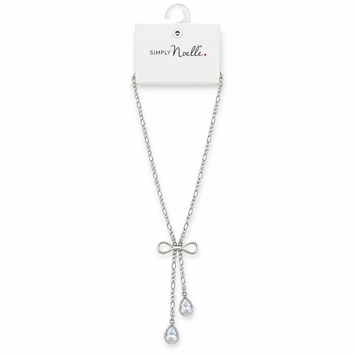 FNECK445 Simply Noelle Holiday Bow Fashion Necklace 0