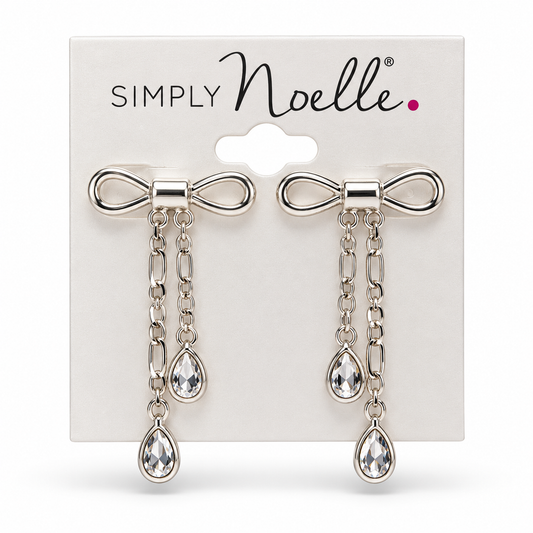 FEAR445 Simply Noelle Holiday Bow Fashion Earrings 0