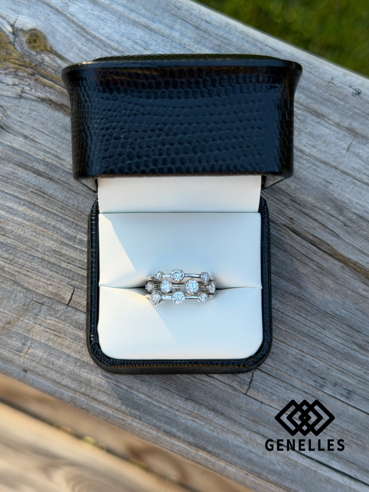 Ladies Sterling Silver 1.09 Ct. TW LAB DIAMOND Ring Size 7