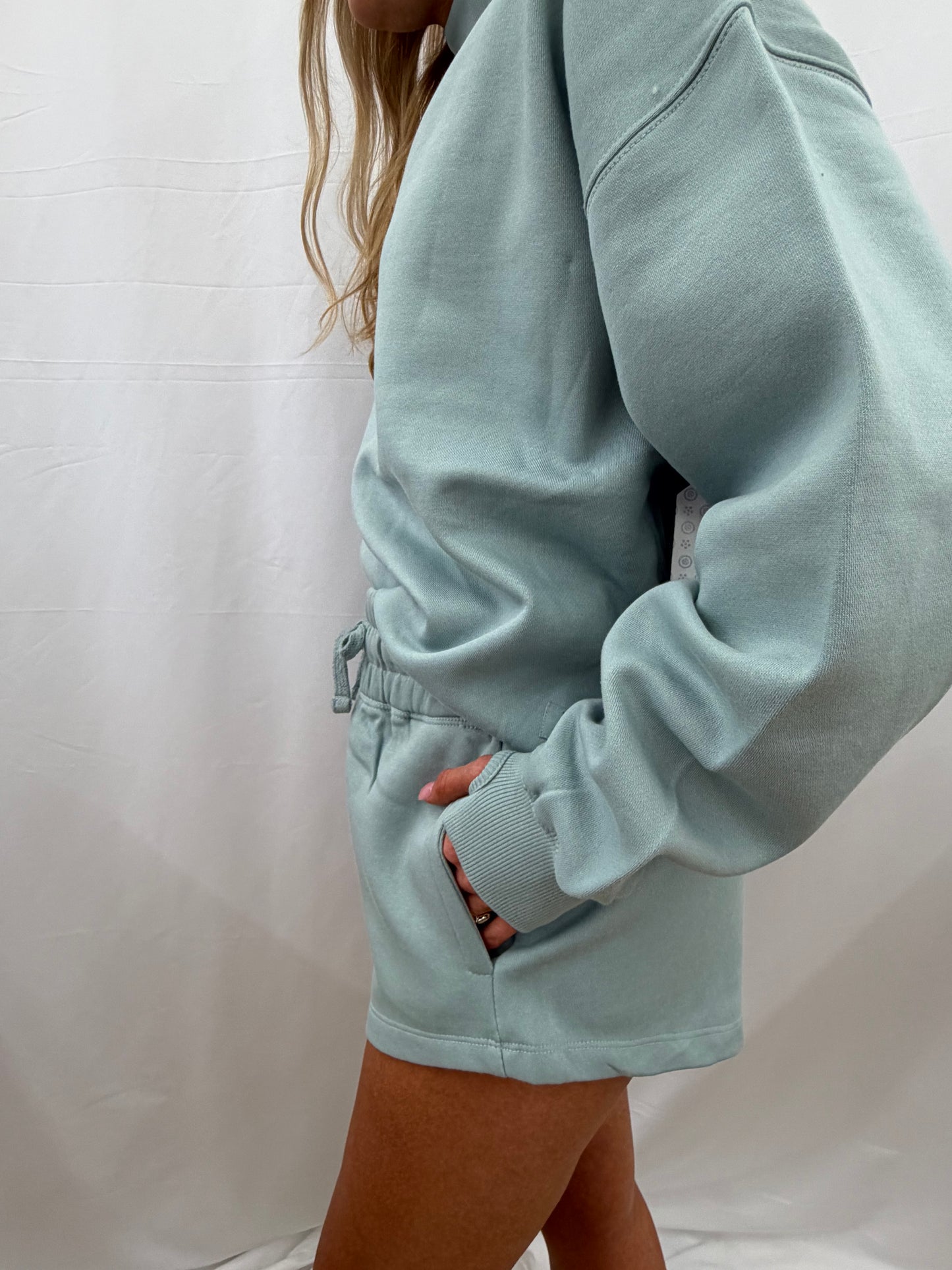 RDG68C03SLD Royce "Bondi" Mist Fleece Short w/ Side seam Pocket