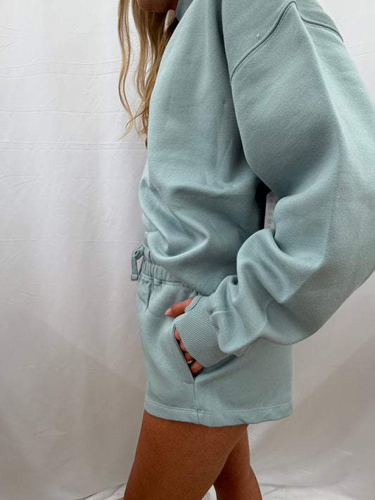 RDG68C03SLD Royce "Bondi" Mist Fleece Short w/ Side seam Pocket