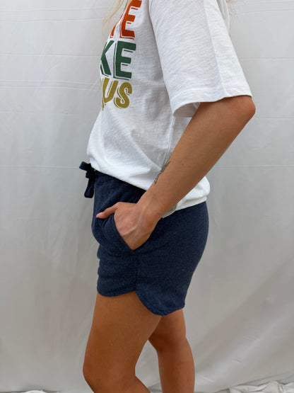 RDG68A22SLD Royce Fleece Gym Short Navy