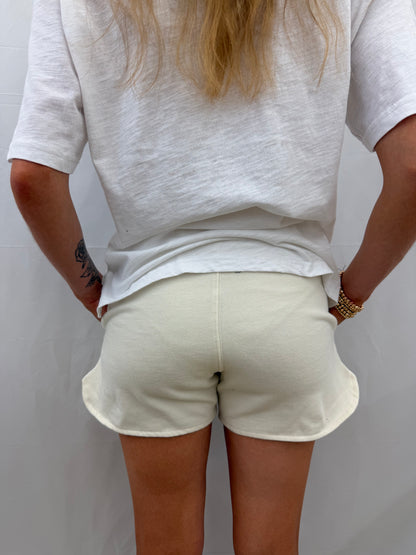 RDG68A22SLD Royce Fleece Gym Short Ivory