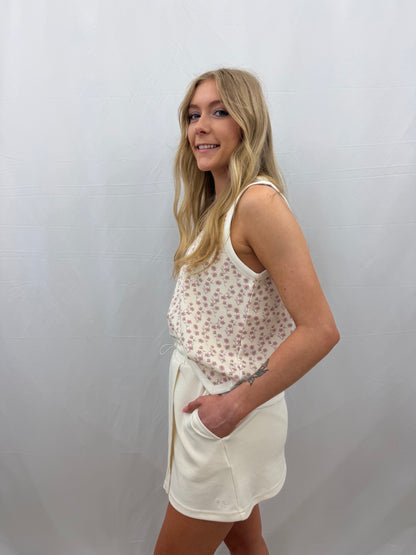 PP-0126-SKRT-LNGE-WRP-PEARL Simply Southern Lounge Wrap Skort in Pearl