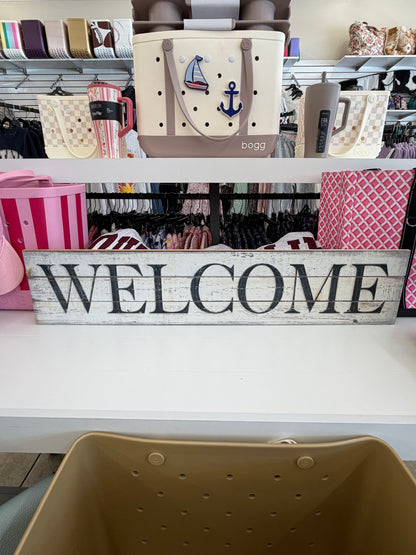 37-00306 Home Pine Pallet Sign Welcome 0