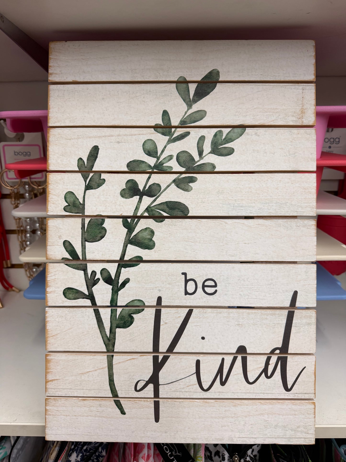 45-01623 Be Kind Pallet Sign Wall Decor 12x18 0