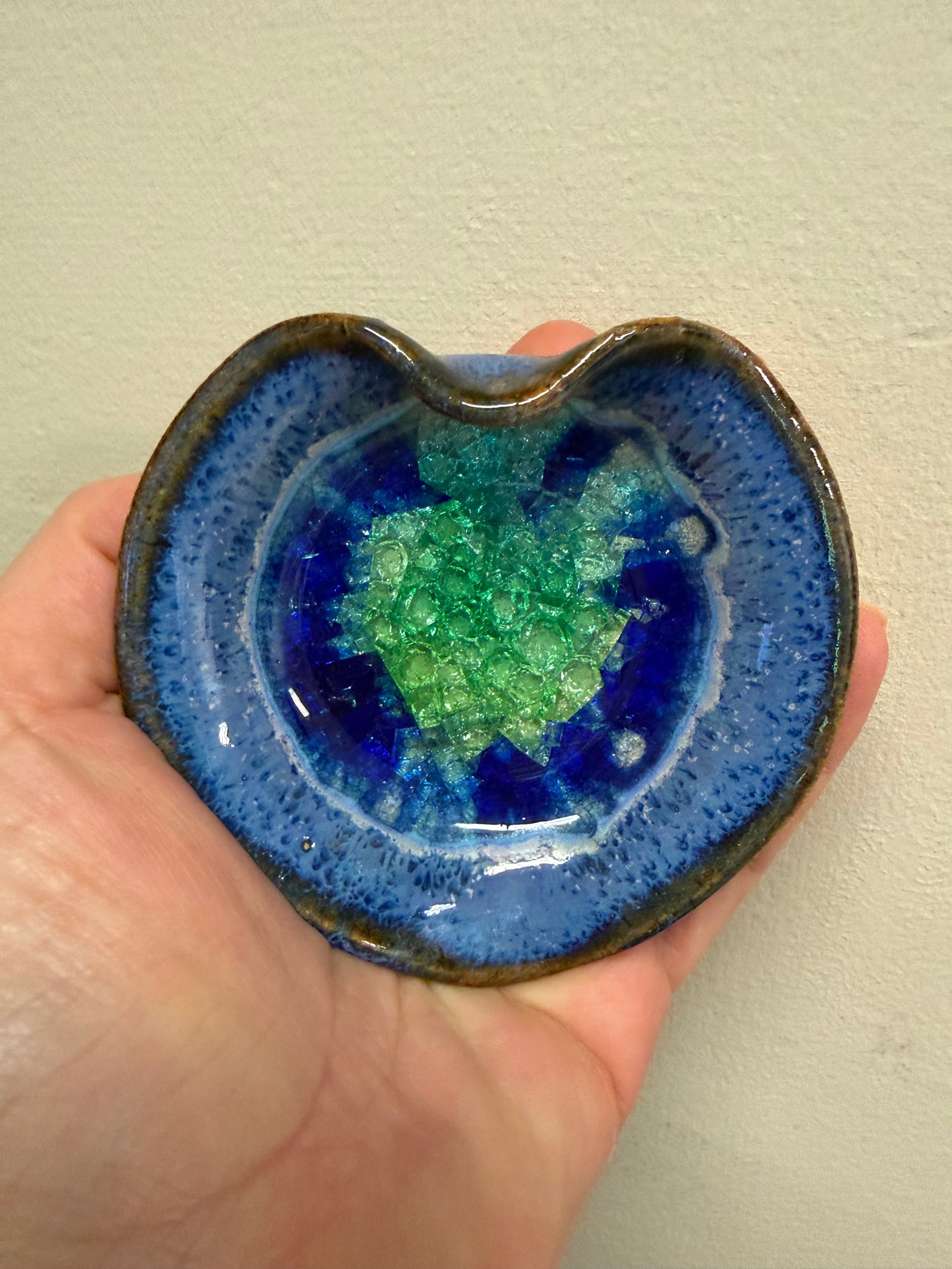 Down to Earth Potter Little Heart Dishes Made in USA