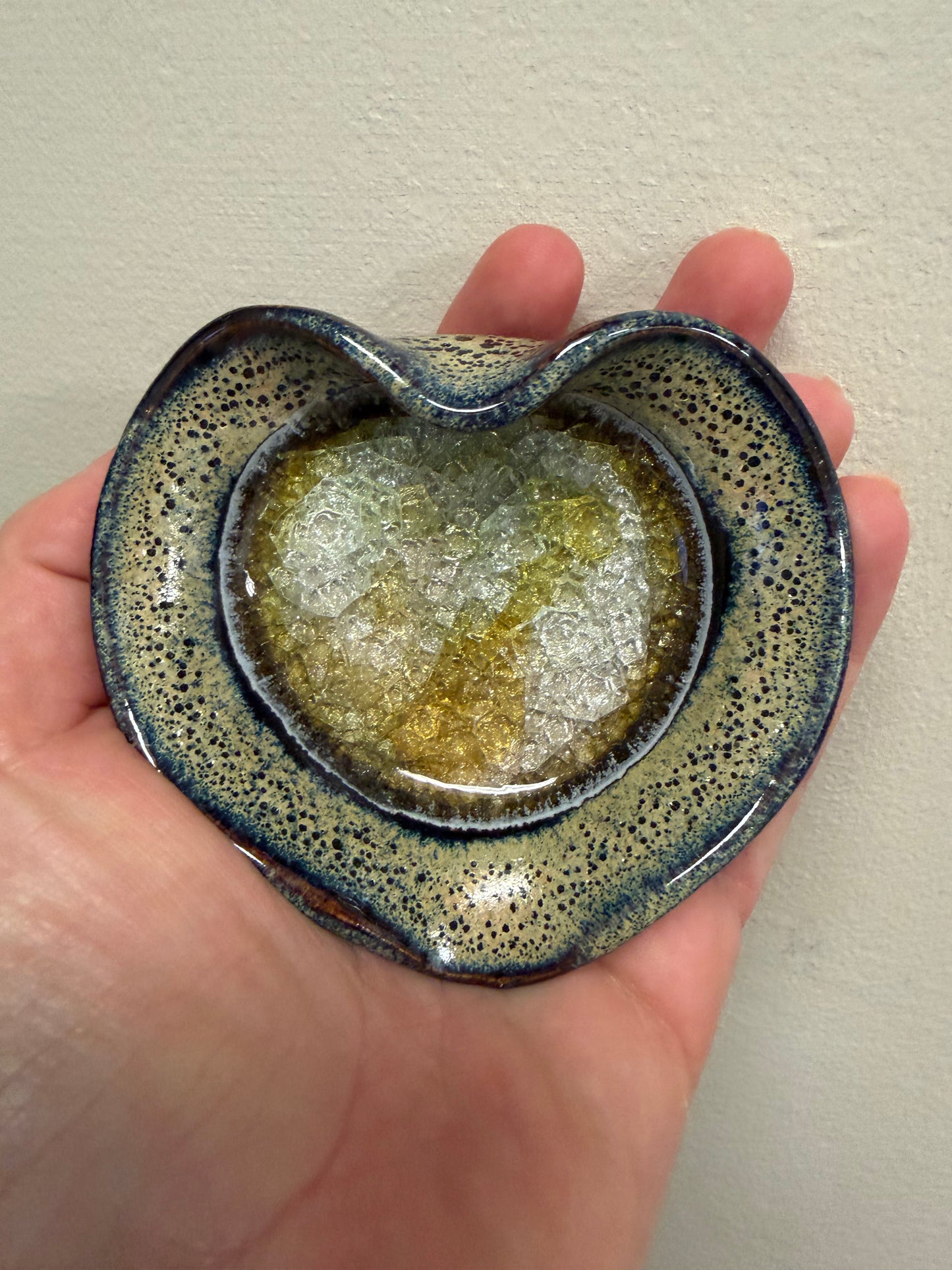 Down to Earth Potter Little Heart Dishes Made in USA