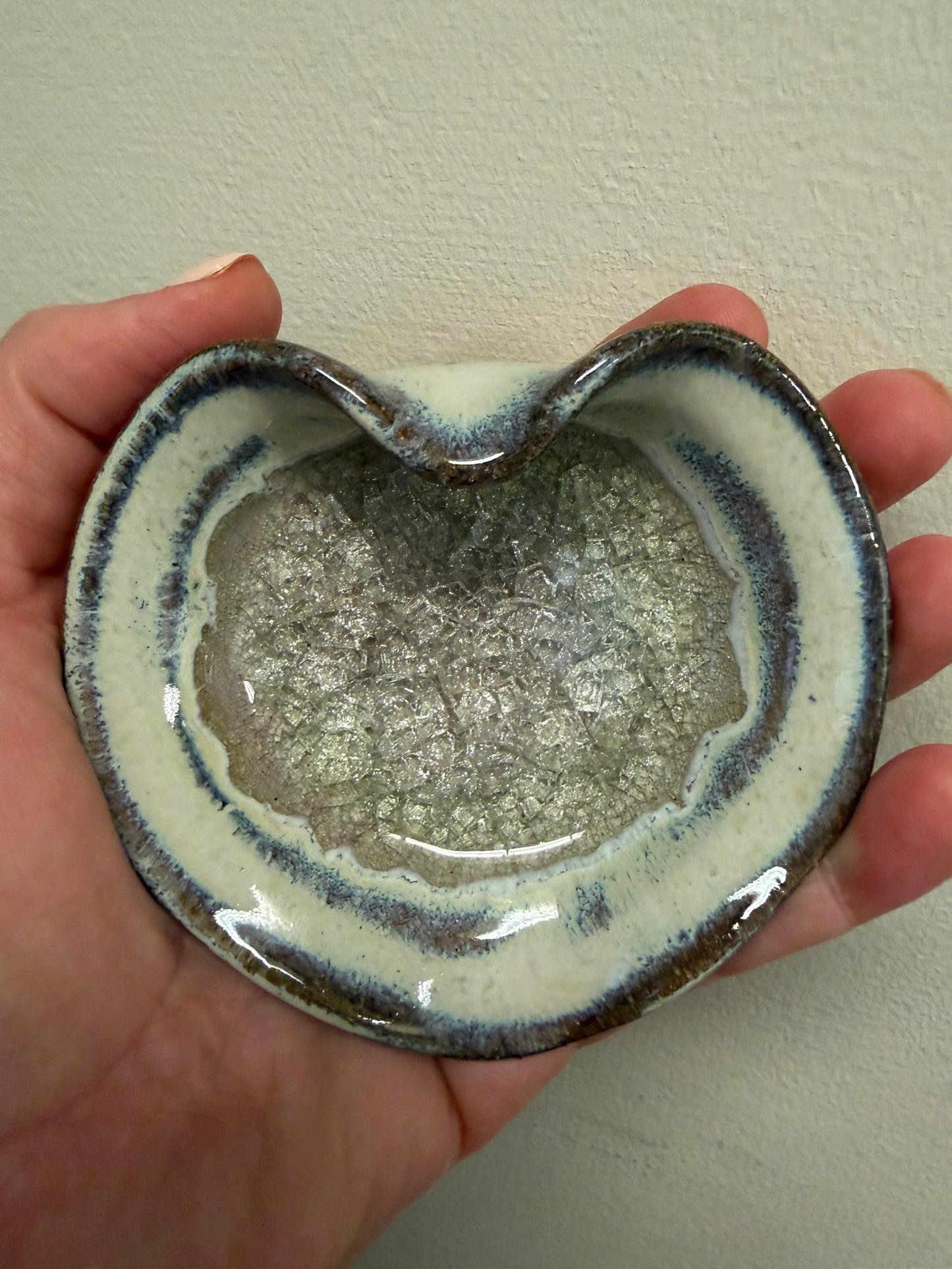 Down to Earth Potter Little Heart Dishes Made in USA