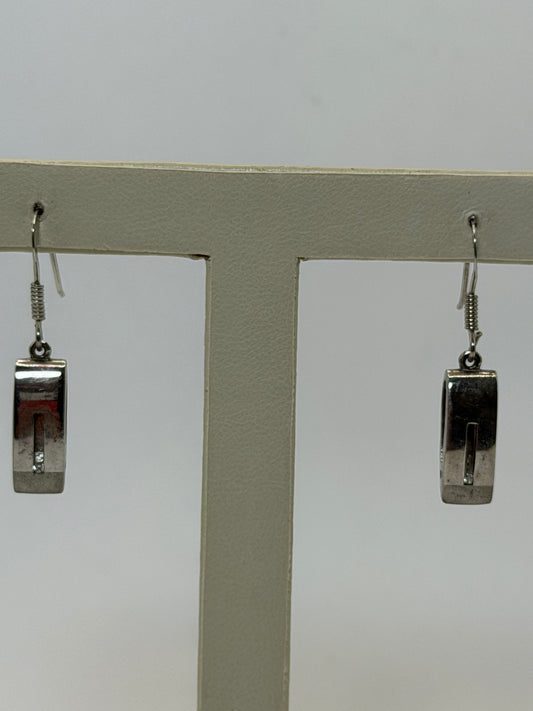 Hot Diamond Sterling Silver Natural Diamond Dangle Earrings