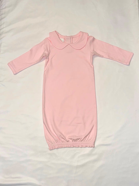 Newborn Baby Sleeping Gown in Blue, White, or Pink