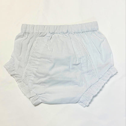 Baby Ruffles Bloomers White Available in Size 1 or 2