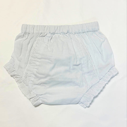 Baby Ruffles Bloomers White Available in Size 1 or 2