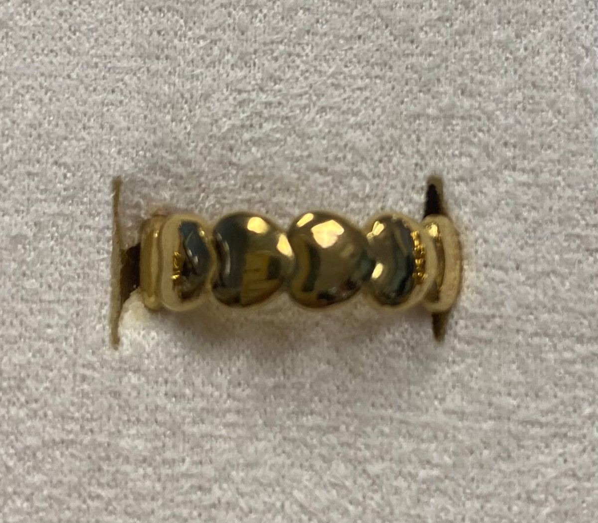 10158-16 Narelle 18K Yellow Gold Plated Heart Adjustable Ring 0