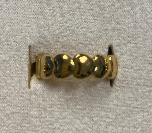 10158-16 Narelle 18K Yellow Gold Plated Heart Adjustable Ring 0