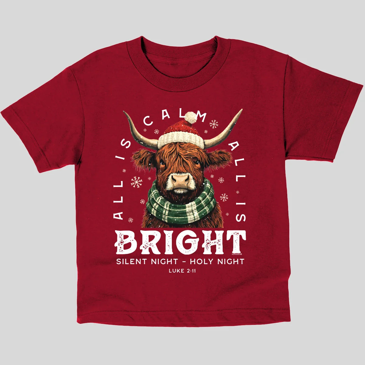 KDZ5479 Kerusso Youth Christmas Bright T-Shirt 0