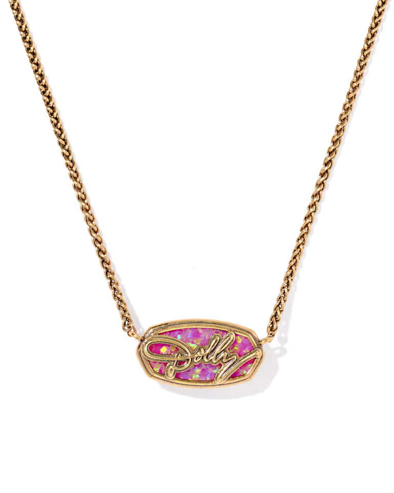 9608892920 Kendra Scott x Dolly Parton Elisa Short Pendant Necklace 0