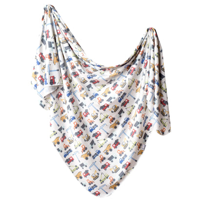 1W-28JJ-LN12 Copper Pearl Diesel Knit Swaddle Blanket
