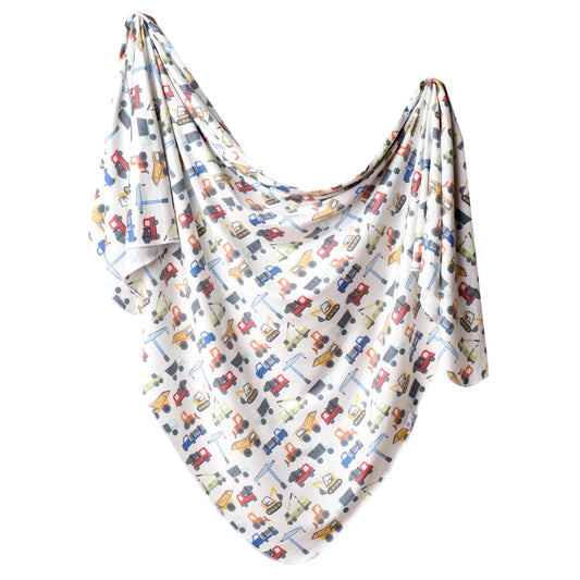 1W-28JJ-LN12 Copper Pearl Diesel Knit Swaddle Blanket