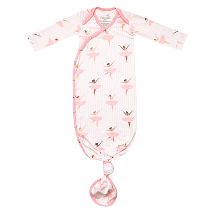 CP-KNGW-0376-NSZ Copper Pearl Katerina Newborn Knotted Gown