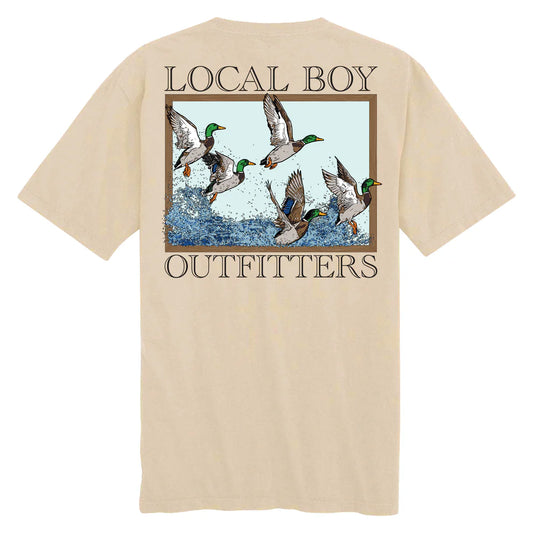 L1000729 Local Boy Mallard Flock T-Shirt