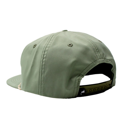 L3000292 Local Boy Canvas Back Low Profile Rope Hat- Loden