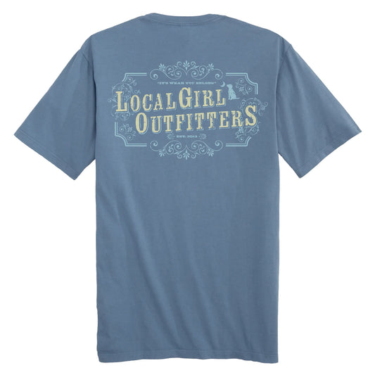 L5100045 Local Girl Western Whiskey Slate T-Shirt