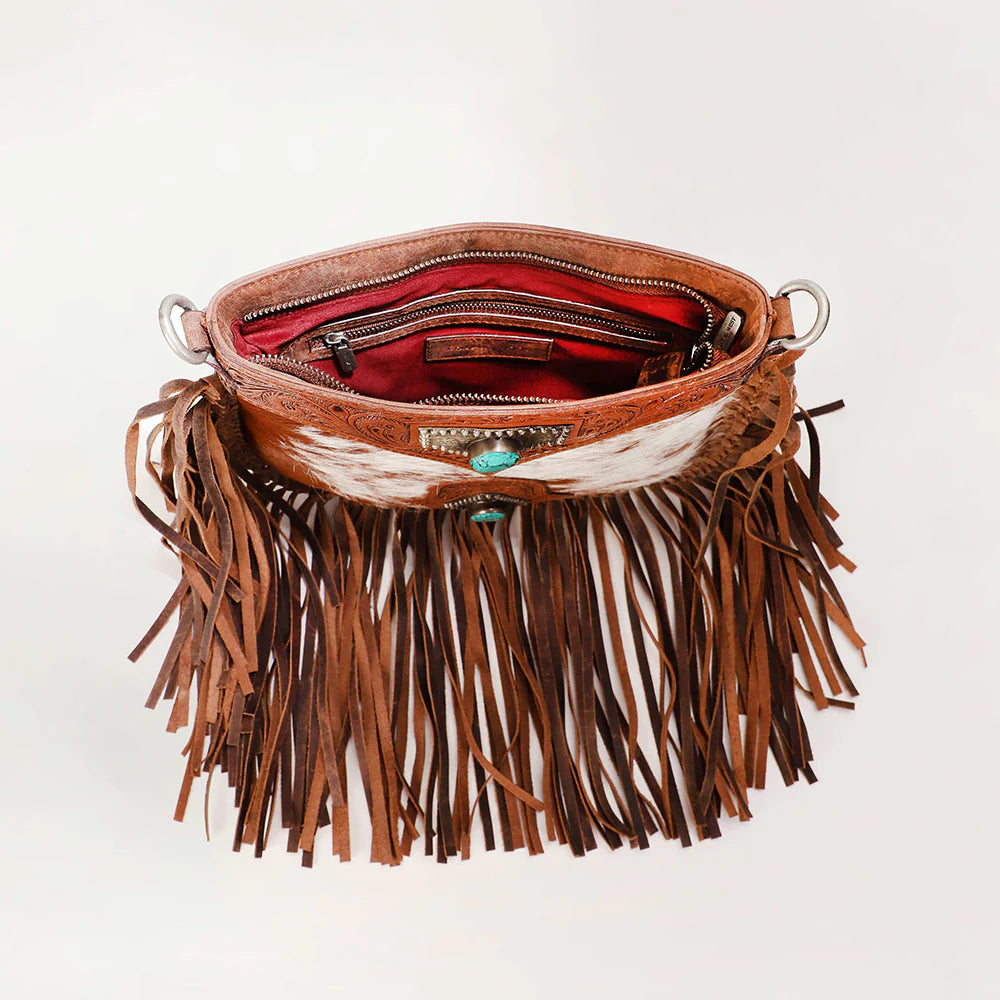 LW-SS25-017-SB Myra Loyal West Mojave Tassle Bag