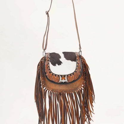 LW-SS25-060-CB Myra Loyal West Desert Dahilia Tassle Bag