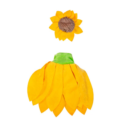TDHT5GS25 Evergreen Porch Goose Outfit, Sunflower Radiance