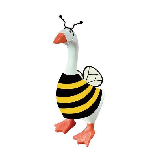 TAXCF8TAF Evergreen Gordy the Desktop Goose Hillside Pasture Table Decor Fabric Accessory Set, Bee 0