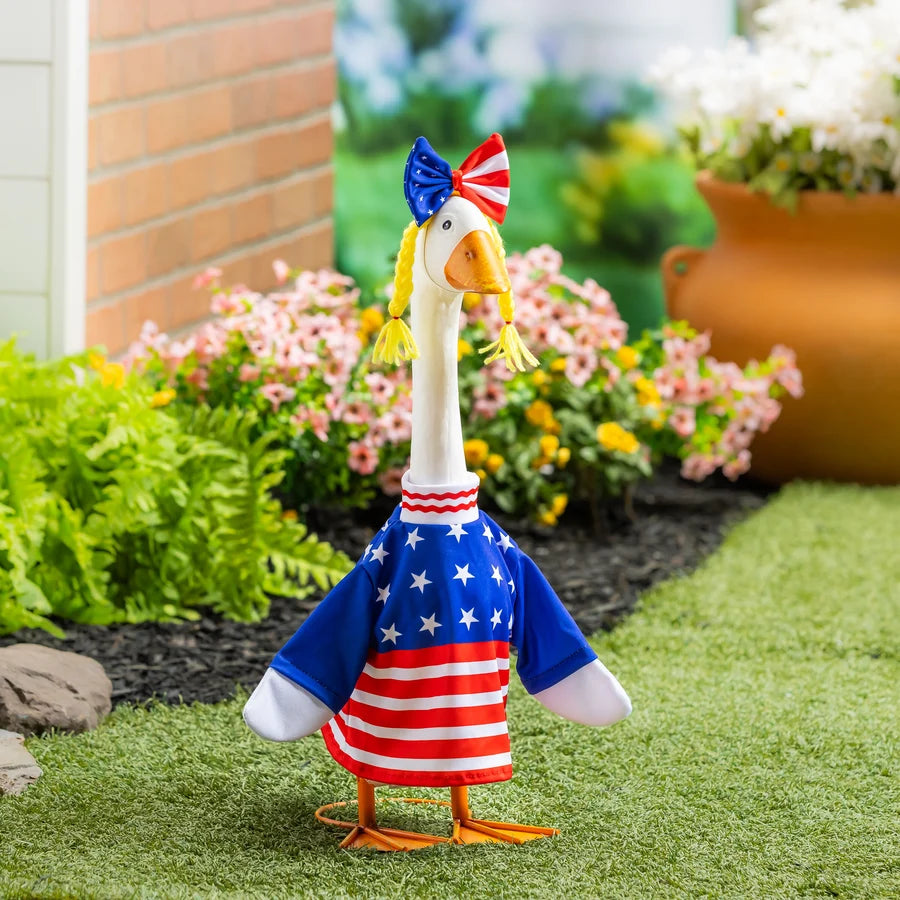 TDCDRGS25 Giddy the Goose Patriotic Dress Outfit