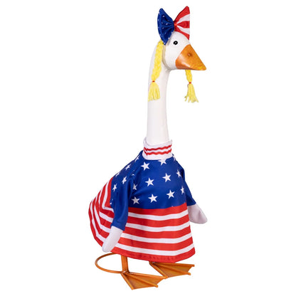 TDCDRGS25 Giddy the Goose Patriotic Dress Outfit