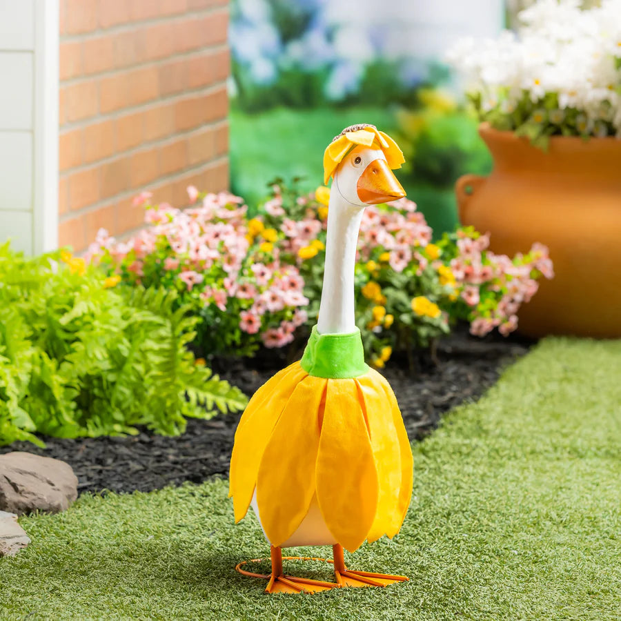 TDHT5GS25 Evergreen Porch Goose Outfit, Sunflower Radiance