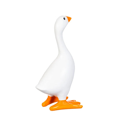 TAPZN8TAR Evergreen Gordy the Goose Tabletop Resin Statue with Magnetic Beak, 8"H 0