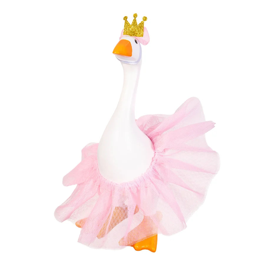 TA7G68TAF Evergreen Gordy the Desktop Goose Hillside Pasture Table Decor Fabric Accessory Set, Princess 0