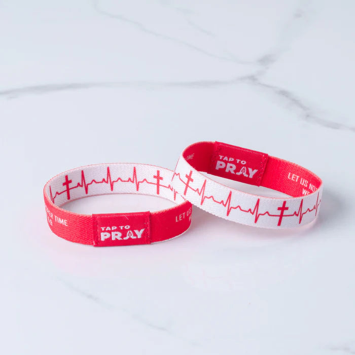(100-433 TTP) Versible Tap To Pray Wristband - Lifeline