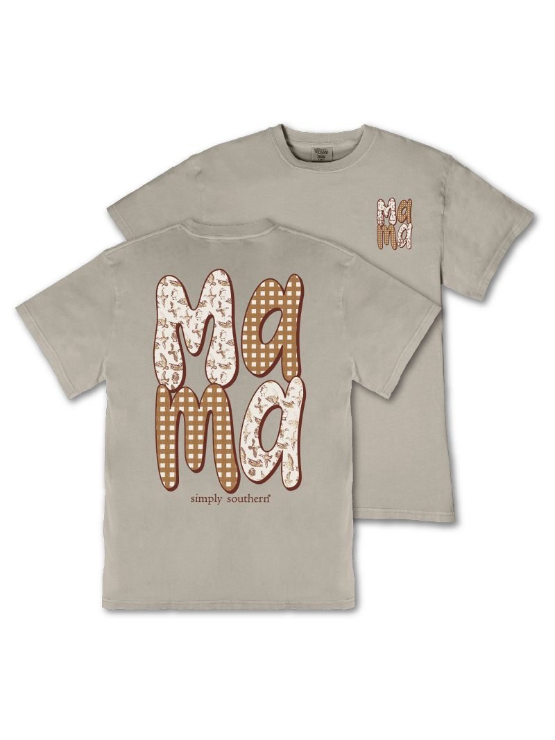 MINWASH-MAMADUCK-BIRCH Simply Southern Mama Duck T-Shirt
