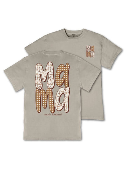 MINWASH-MAMADUCK-BIRCH Simply Southern Mama Duck T-Shirt
