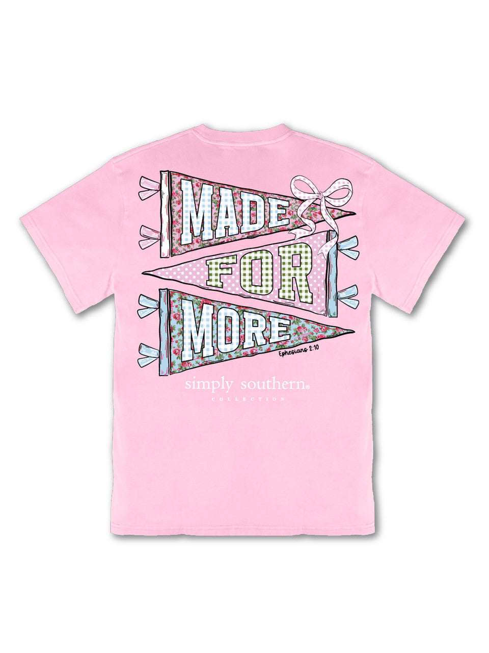 MINWASH-MORE-BLSHBRY Simply Southern Made for More Minwash T-Shirt