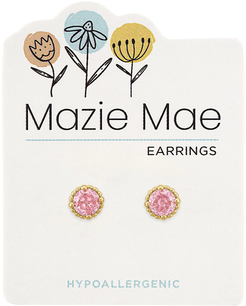 Mazie Mae Earrings Collection - Gold Tone