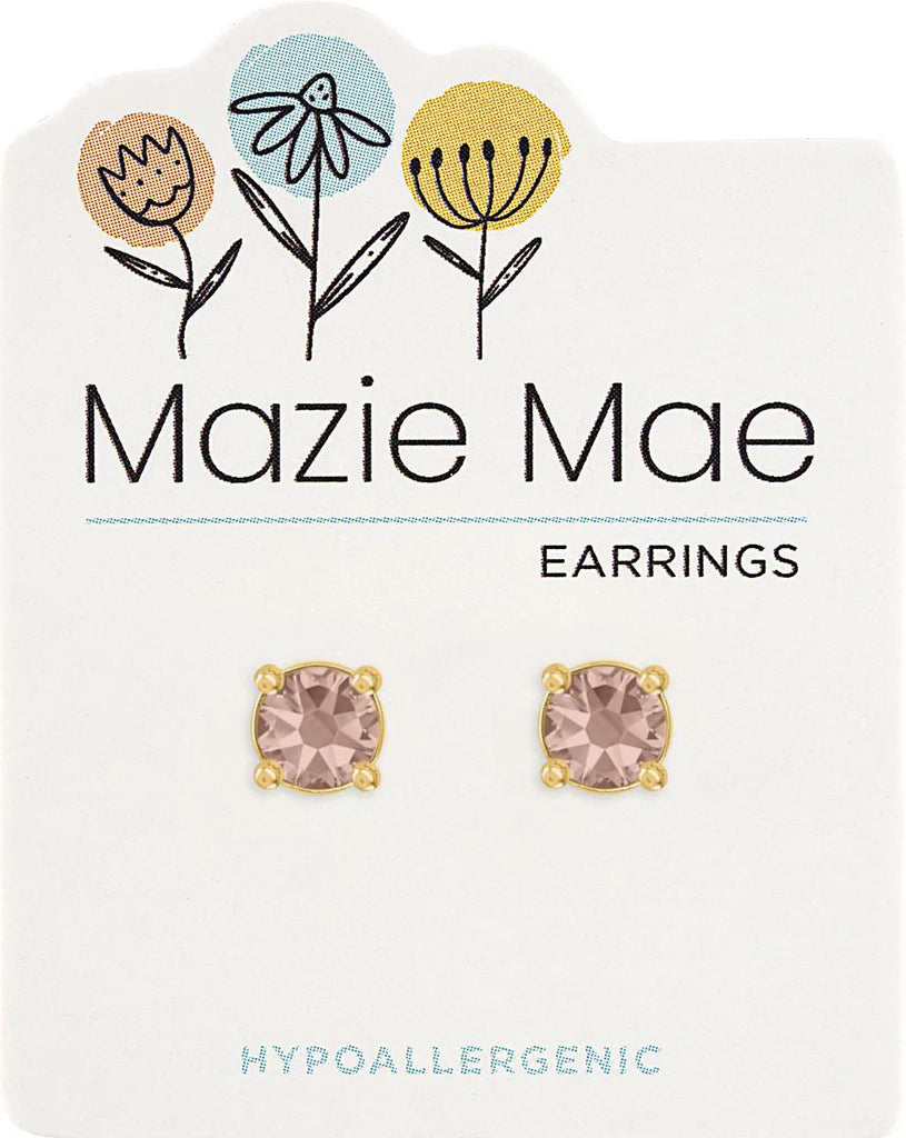 Mazie Mae Earrings Collection - Gold Tone
