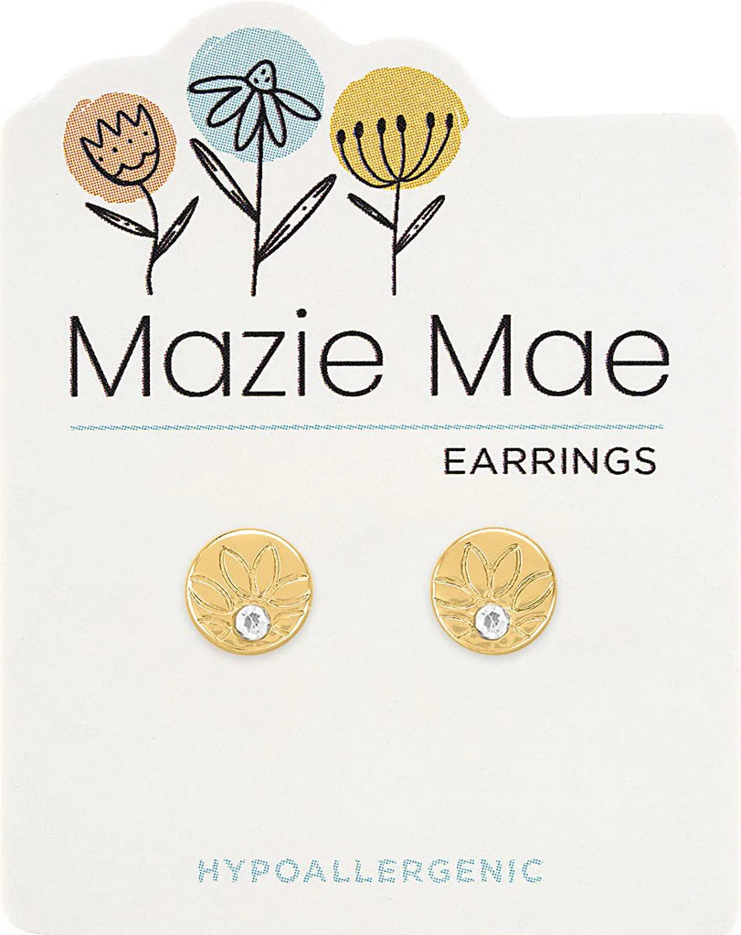Mazie Mae Earrings Collection - Gold Tone